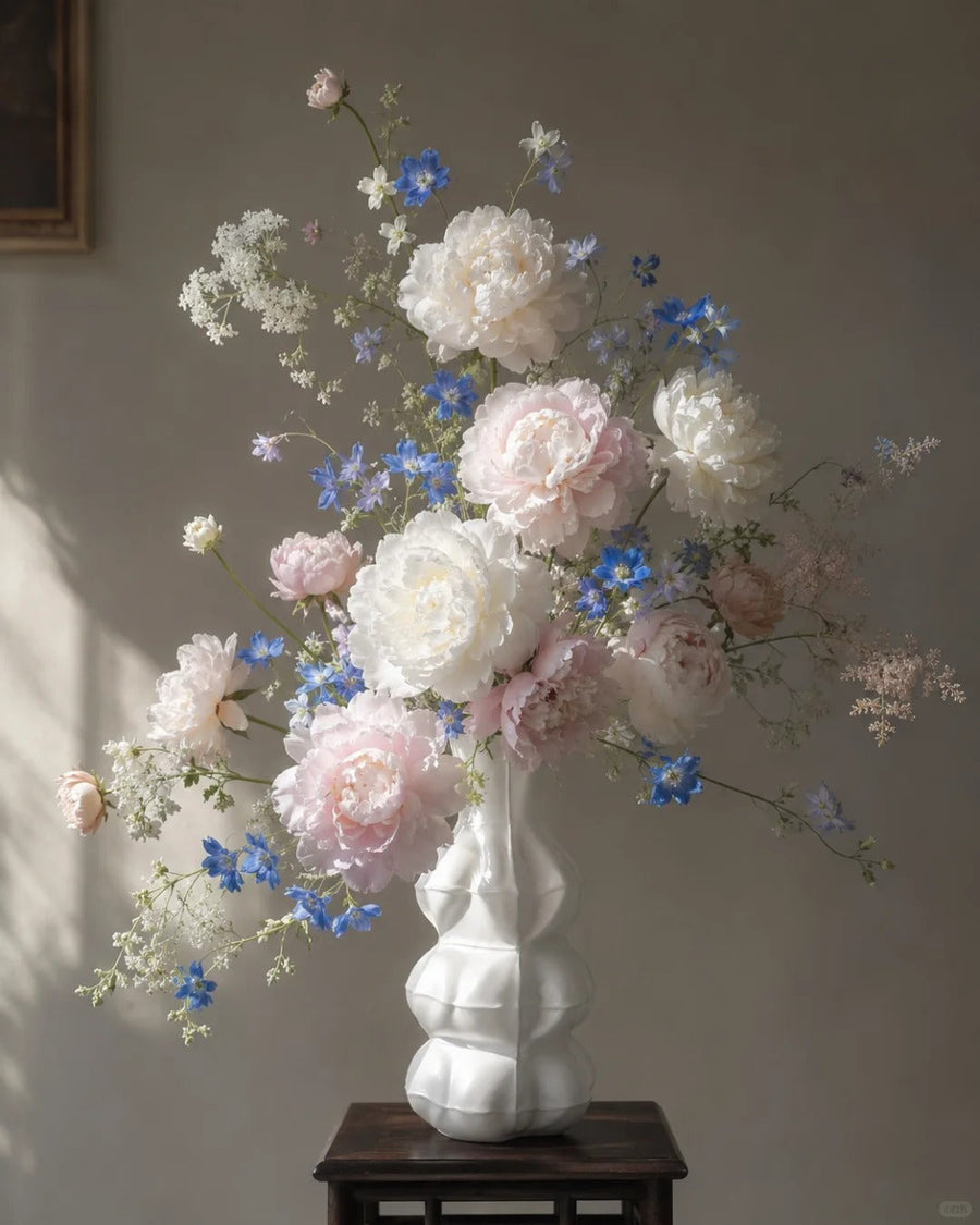Styling a Blue-and-White Ceramic Vase: Five Ways to Make It Feel at Home