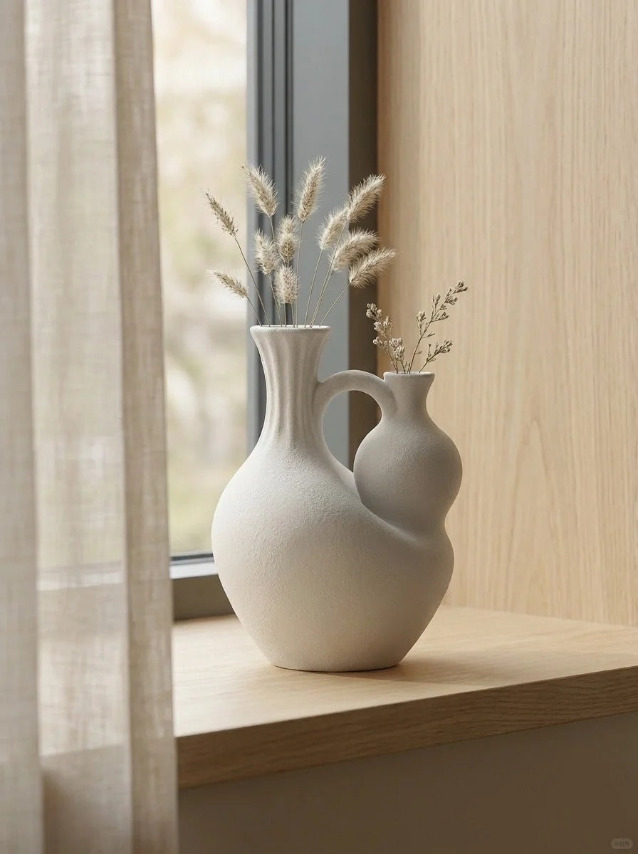Why This Double Vase Feels So Easy to Live With