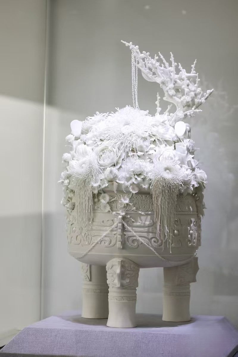 海口におけるブラン・ド・シーヌ：中国の白磁遺産を紹介する徳化磁器芸術展