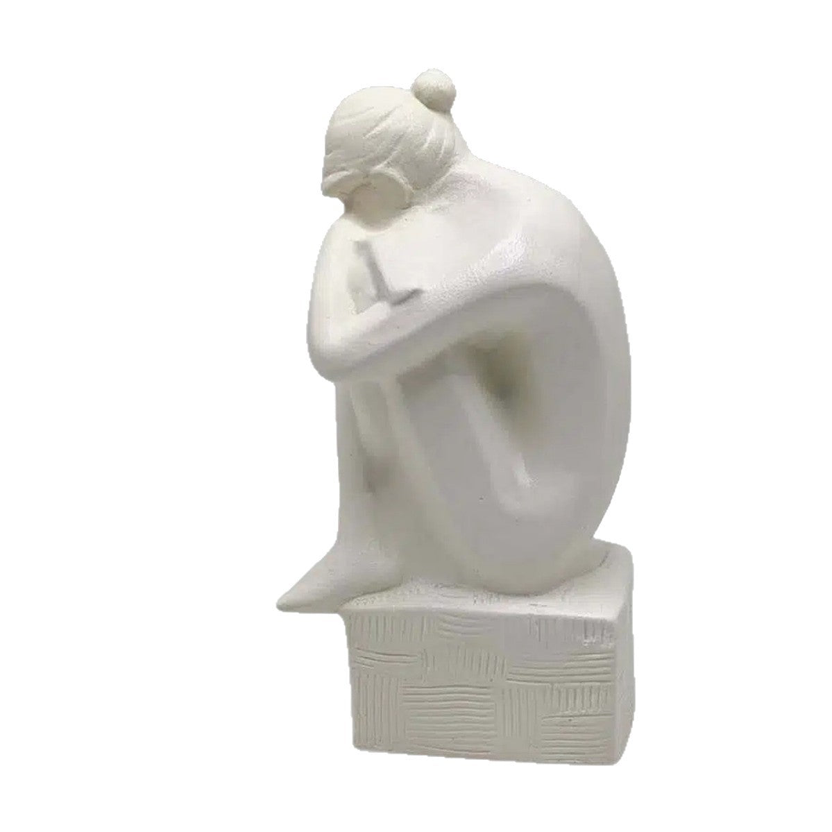 Cadrune Abstract Ceramic Figure | Modern Shelf Decor