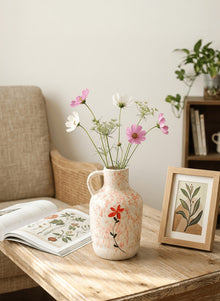 Cadrune Hand-Painted Ceramic Vase