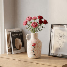 Cadrune Hand-Painted Ceramic Vase