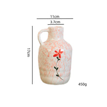 Cadrune Hand-Painted Ceramic Vase