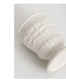 Cadrune Relic White Ceramic Vase