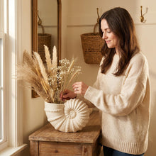 Cadrune Coastal Shell Vase
