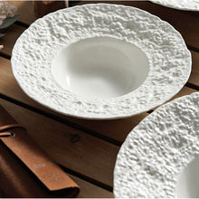 White Rock Texture Ceramic Coupe Bowl