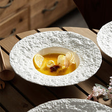White Rock Texture Ceramic Coupe Bowl