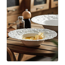 White Rock Texture Ceramic Coupe Bowl
