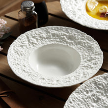 White Rock Texture Ceramic Coupe Bowl