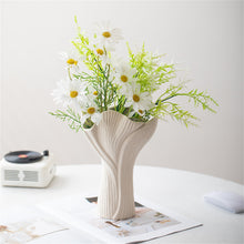 Cadrune Matte White Ceramic Vase