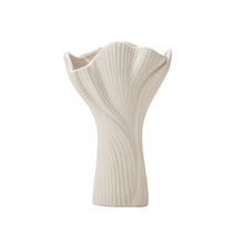 Cadrune Matte White Ceramic Vase