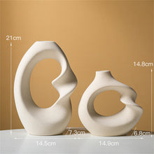 Cadrune Minimal Ceramic Vase Set