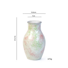 Cadrune Pastel Speckled Ceramic Vase