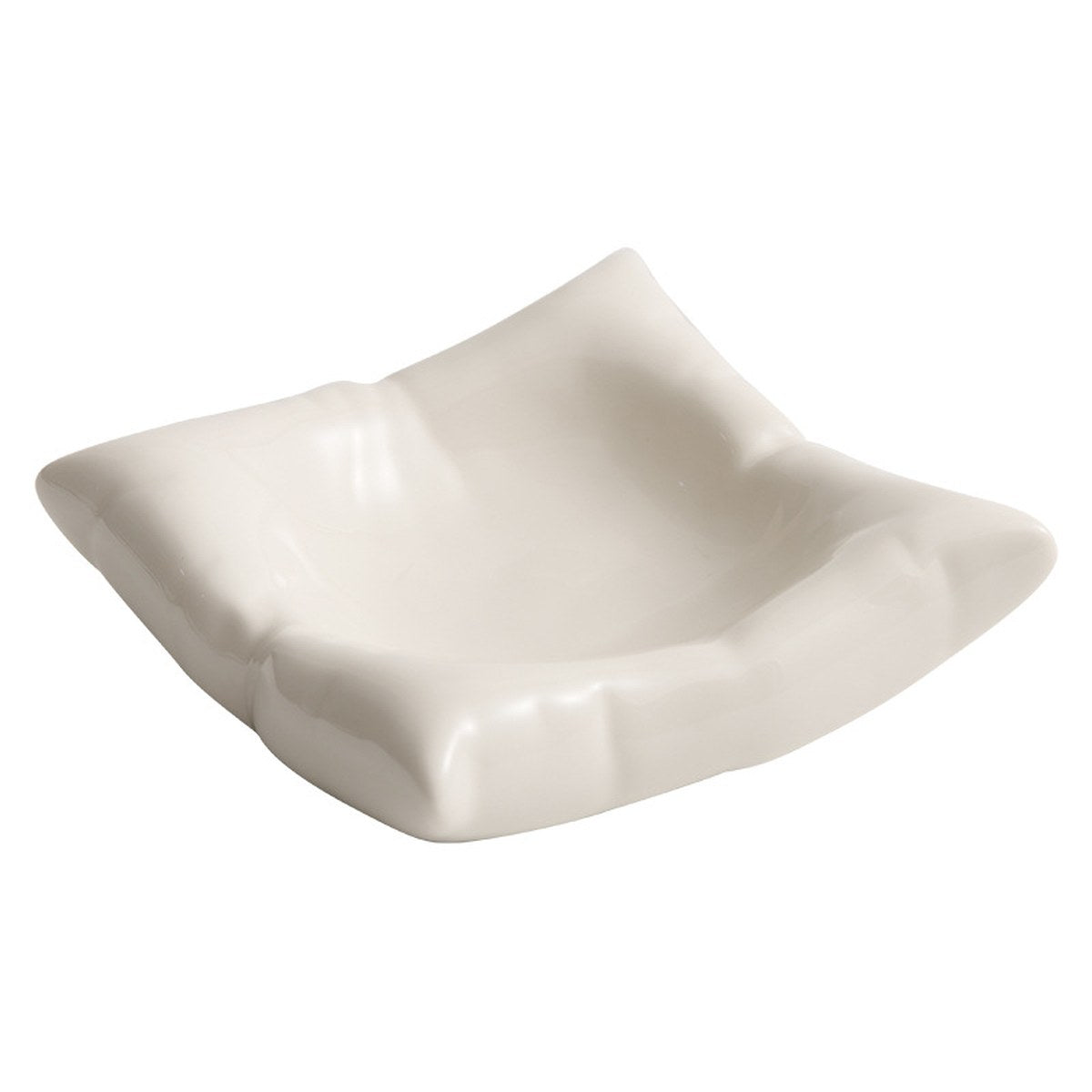 Porcelain Pillow Square Dish